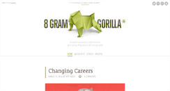 Desktop Screenshot of 8gramgorilla.com